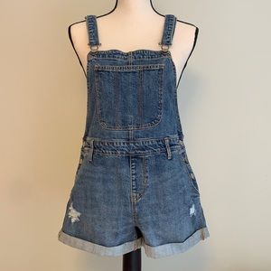 Old Navy Jean Short Overalls